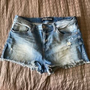 Express Mid-Rise Shorts